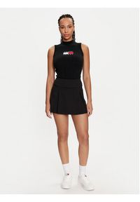 Tommy Jeans Spódnica mini Tjw Box Pleat Jersey DW0DW18489 Czarny Regular Fit. Kolor: czarny. Materiał: syntetyk #3