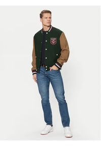 GANT - Gant Kurtka bomber Varsity 7006483 Zielony Regular Fit. Kolor: zielony. Materiał: bawełna