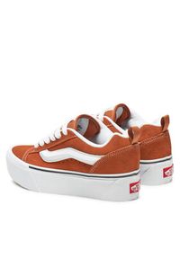 Vans Tenisówki Knu Stack VN000CP6N1Z1 Pomarańczowy. Kolor: pomarańczowy. Materiał: zamsz, skóra