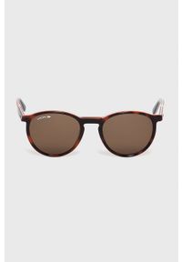 Lacoste - Okulary przeciwsłoneczne. Kształt: okrągłe. Kolor: brązowy #3