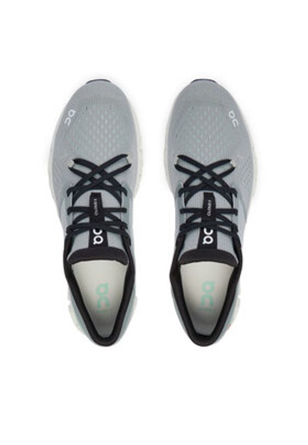 On Buty na siłownię Cloud X 4 3ME30044422 Zielony jasny. Kolor: zielony. Materiał: materiał. Sport: fitness