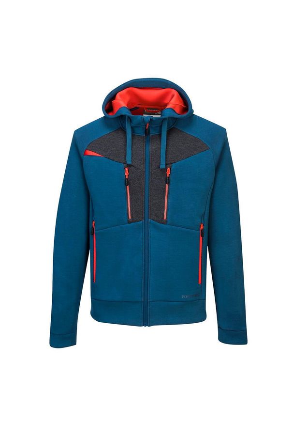 Portwest - Bluza Rozpinana Męska DX4. Kolor: zielony, wielokolorowy, niebieski