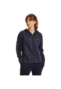 Bluza damska Under Armour Rival Flce EMB FZ Hoodie. Kolor: czarny