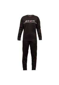 Givova - Damski dres GIVOVA 100 g Felpa, kołnierz z taśmą, M. Kolor: czarny, biały, wielokolorowy. Materiał: dresówka