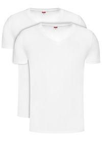 Levi's® Komplet 2 t-shirtów 905056001 Biały Regular Fit. Kolor: biały. Materiał: bawełna