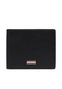 TOMMY HILFIGER - Tommy Hilfiger Portfel Th Central Mini Cc Wallet AM0AM14495 Czarny. Kolor: czarny. Materiał: skóra #1