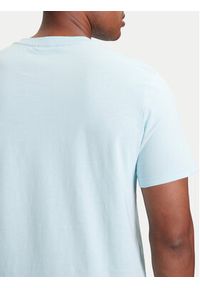 United Colors of Benetton - United Colors Of Benetton T-Shirt 3MI5J1AF7 Błękitny Regular Fit. Kolor: niebieski. Materiał: bawełna #4