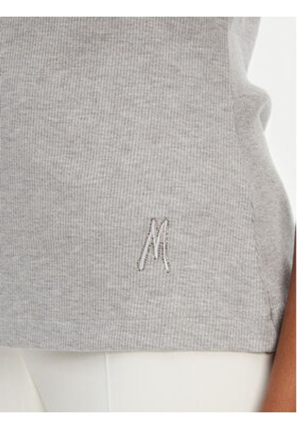 Marciano Guess T-Shirt 5RGP18 6299A Szary Regular Fit. Kolor: szary. Materiał: wiskoza