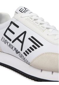 EA7 Emporio Armani Sneakersy 7X000541 AF18609 MZ021 Biały. Kolor: biały. Materiał: skóra #4