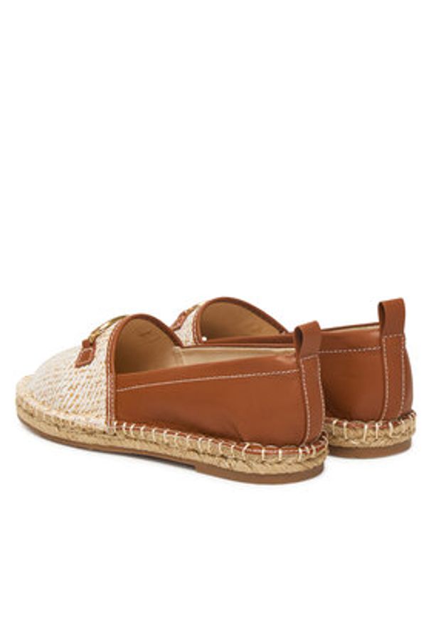 Liu Jo Espadryle Capri 04 SA6097 EX347 Brązowy. Kolor: brązowy. Materiał: skóra