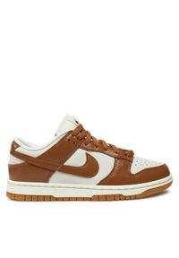 Nike Sneakersy Dunk Low Lx FJ2260 001 Brązowy. Kolor: brązowy. Materiał: skóra