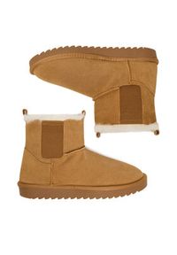 DeeZee Śniegowce DZ-77 CAMEL Brązowy. Kolor: brązowy. Materiał: materiał #4