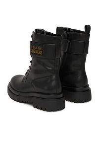 Versace Jeans Couture Trzewiki 79VA3S64 Czarny. Kolor: czarny. Materiał: skóra #6