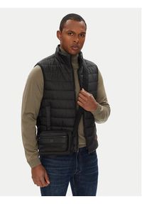 Hugo - HUGO Saszetka Quantic 50547390 Czarny. Kolor: czarny. Materiał: materiał #3