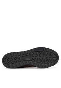 Adidas - adidas Sneakersy Hoops 4.0 Mid JR6704 Beżowy. Kolor: beżowy. Materiał: materiał #4