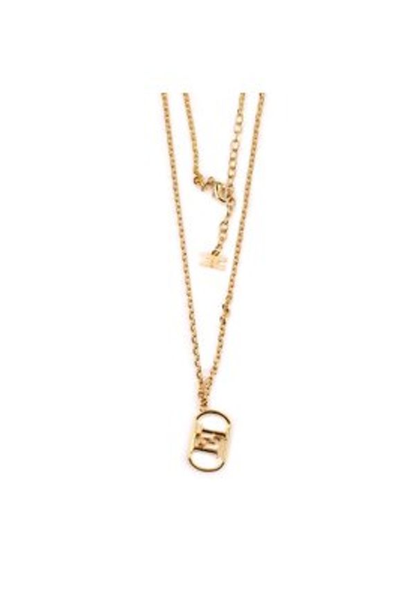 Elisabetta Franchi Naszyjnik CO-01M-42E2-V250 Złoty. Materiał: metalowe. Kolor: złoty