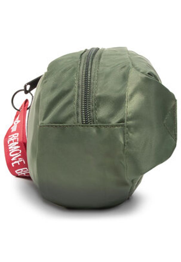 Alpha Industries Nerka Crew Waist Bag 196923 Zielony. Kolor: zielony. Materiał: materiał