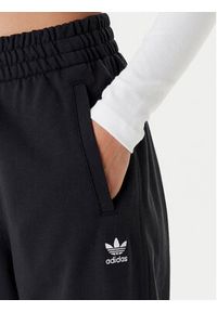 Adidas - adidas Spodnie dresowe Essentials French Terry IW0952 Czarny Loose Fit. Kolor: czarny. Materiał: bawełna #4