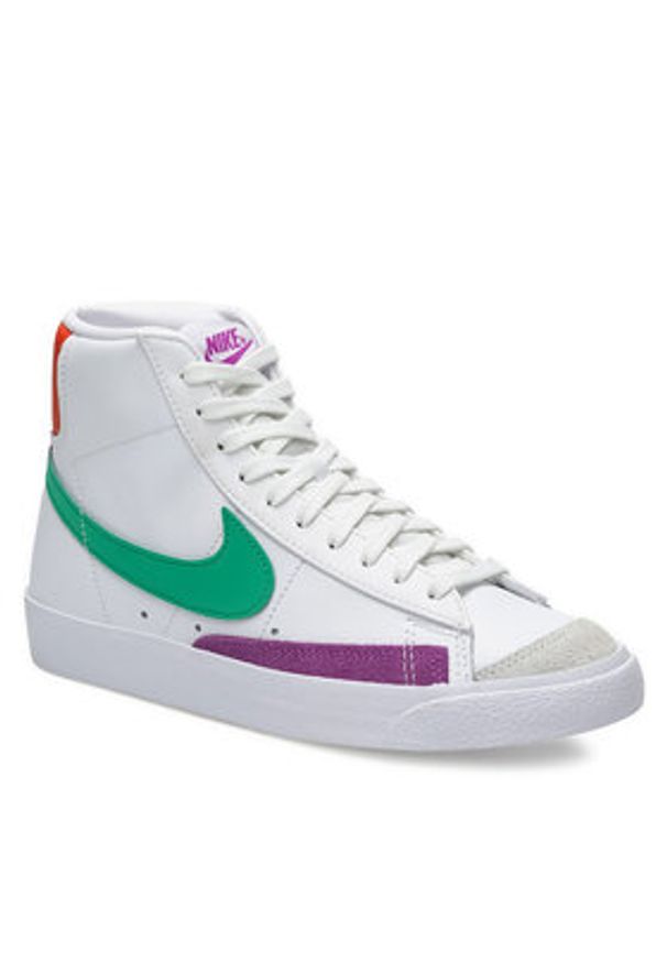 Nike Trampki CZ1055-123-W Biały. Kolor: biały. Materiał: skóra