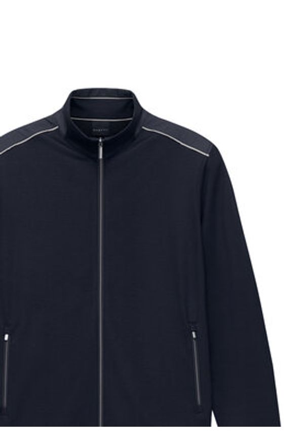 Bugatti Bluza 8750-15123E Granatowy Regular Fit. Kolor: niebieski. Materiał: bawełna