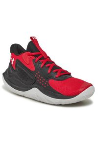 Buty do chodzenia męskie Under Armour Jet 23. Zapięcie: sznurówki. Kolor: biały, czerwony, wielokolorowy. Materiał: syntetyk, tkanina, materiał. Szerokość cholewki: normalna. Sport: turystyka piesza