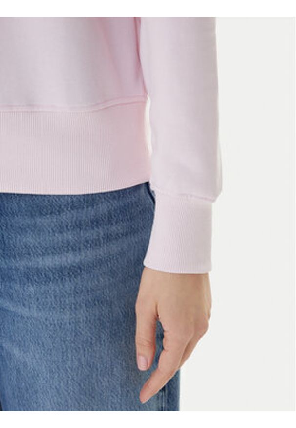 Guess Bluza W2YQ16 KBA11 Różowy Regular Fit. Kolor: różowy. Materiał: bawełna