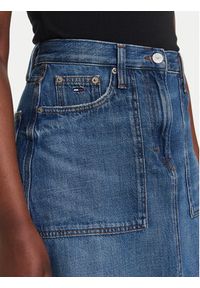 Tommy Jeans Spódnica jeansowa Claire DW0DW21070 Granatowy Regular Fit. Kolor: niebieski. Materiał: bawełna #5