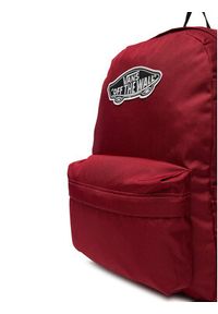 Vans Plecak Old Skool Class VN000H4YBRD1 Bordowy. Kolor: czerwony. Materiał: materiał #4