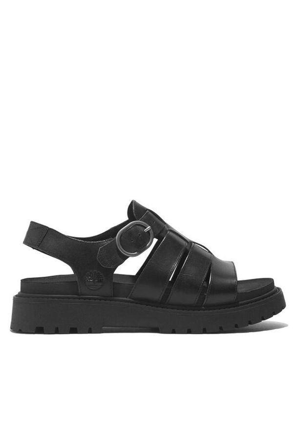 Timberland Sandały Clairemont Way Fisherman Sandal TB0A635VW021 Czarny. Kolor: czarny. Materiał: skóra