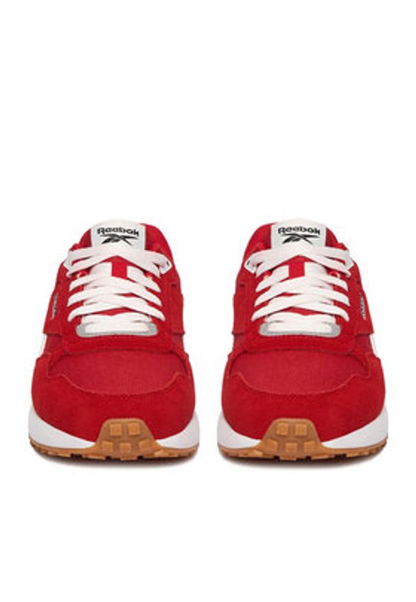 Reebok Sneakersy CEO-DRIVE AR30296MRWT Czerwony. Kolor: czerwony. Materiał: zamsz, skóra