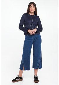 Joseph Ribkoff - Jeansy damskie z kryształkami JOSEPH RIBKOFF #1