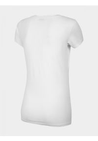 outhorn - T-shirt damski. Materiał: bawełna, elastan, jersey #3