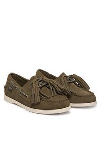 Weekend Max Mara Półbuty 2615521014670 Khaki. Kolor: brązowy. Materiał: skóra #3