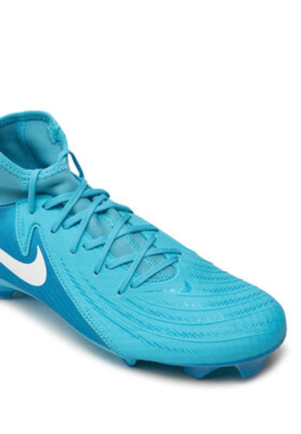 Nike Buty do piłki nożnej Phantom Luna II Academy FG/MG FD6725 400 Niebieski. Kolor: niebieski. Materiał: skóra