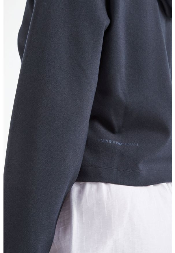 Bluza Emporio Armani gładkie, na co dzień