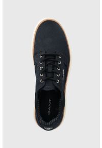 GANT - Gant sneakersy San Prep kolor granatowy. Nosek buta: okrągły. Zapięcie: sznurówki. Kolor: niebieski. Materiał: guma. Obcas: na obcasie. Wysokość obcasa: niski #5
