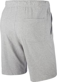 Spodnie sportowe męskie Nike Club Short Jsy. Kolor: biały, wielokolorowy, szary. Długość: krótkie