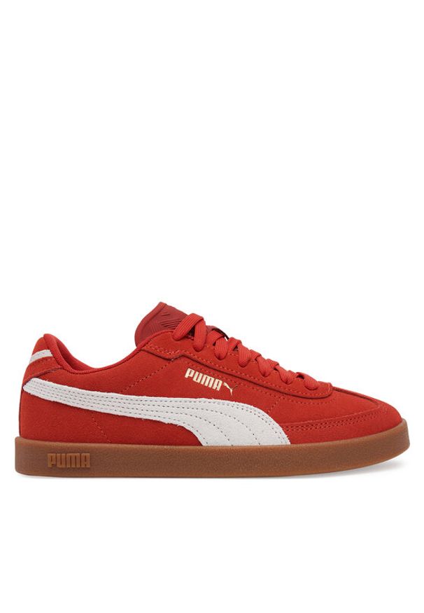 Puma Sneakersy Puma Club II Era Suede For All Time Red- 400717 08 Czerwony. Kolor: czerwony. Materiał: skóra, zamsz. Model: Puma Suede