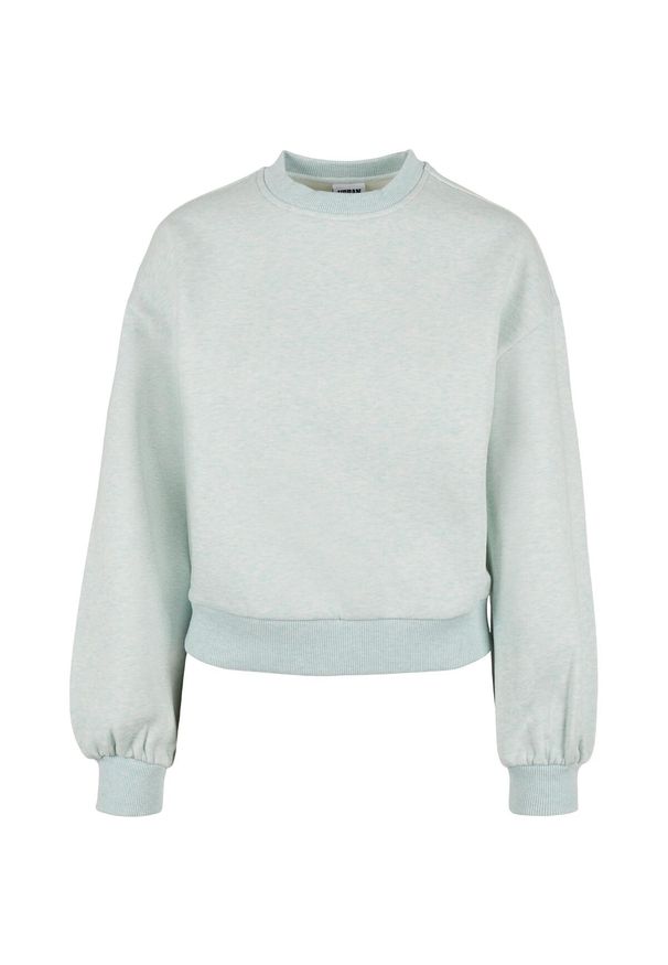Bluza damska Urban Classics oversized col rond-Duże rozmiary. Kolor: niebieski
