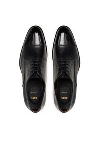 BOSS Półbuty Rill Derb 50544662 Czarny. Kolor: czarny. Materiał: skóra, lakier #3