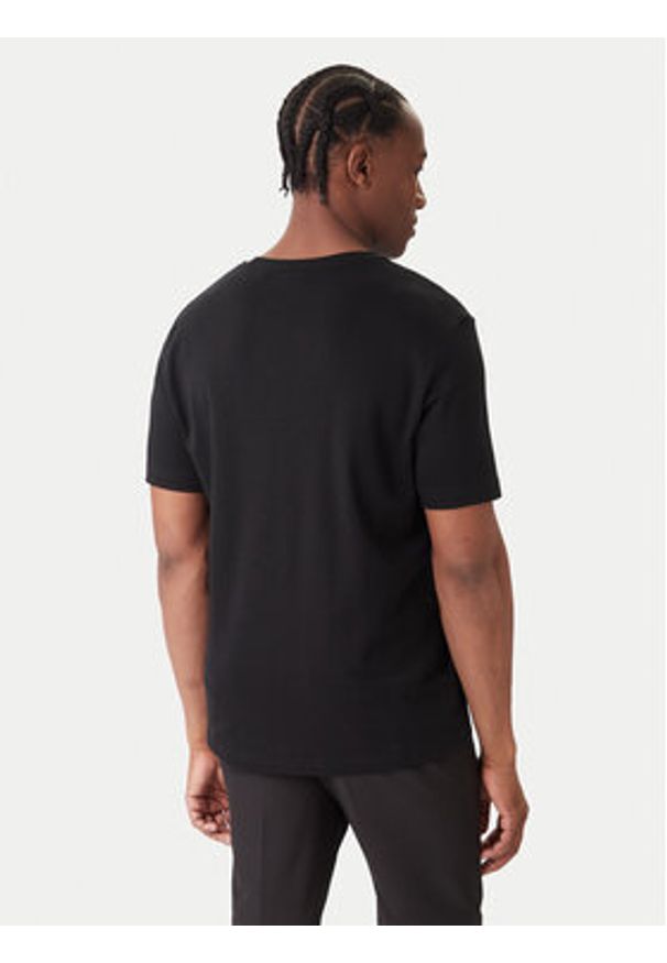 BOSS T-Shirt Logo Future 50543796 Czarny Regular Fit. Kolor: czarny. Materiał: bawełna