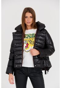 DIEGO M Czarna damska kurtka, Rozmiar 42 EU - 46 IT. Kolor: czarny #7