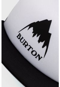 Burton Czapka kolor biały z nadrukiem. Kolor: biały. Wzór: nadruk #4