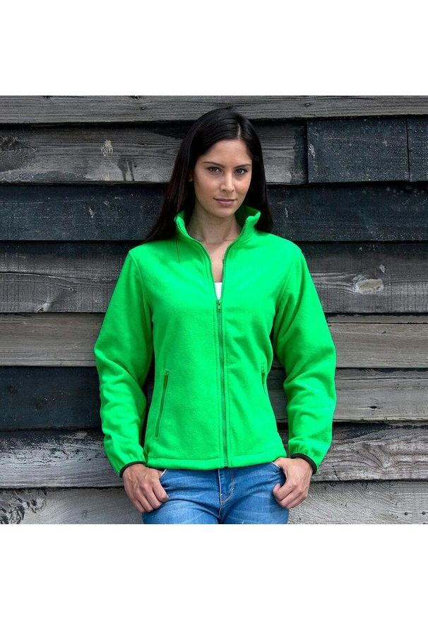 RESULT - Damski Top Damski Core Fashion Fit. Kolor: zielony