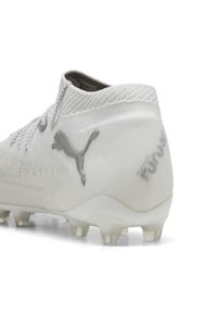 Puma - Buty piłkarskie FUTURE 8 ULTIMATE AG PUMA White Matte Silver Gray. Kolor: szary, biały, wielokolorowy. Sport: piłka nożna