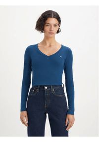 Levi's® Bluzka Baby A4891-0005 Niebieski Slim Fit. Kolor: niebieski. Materiał: bawełna #1
