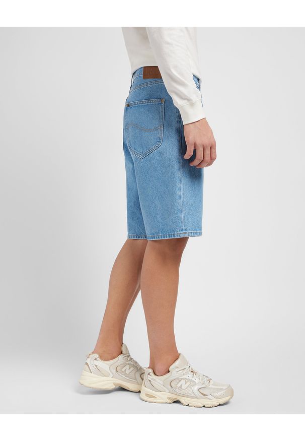 Lee - MĘSKIE SPODENKI LEE ASHER SHORT BLEACH WASH 112349332
