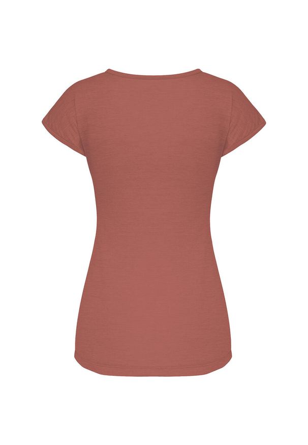 Salewa - Koszulka trekkingowa damska Puez Melange Dry Ss Tee Women. Kolor: czerwony