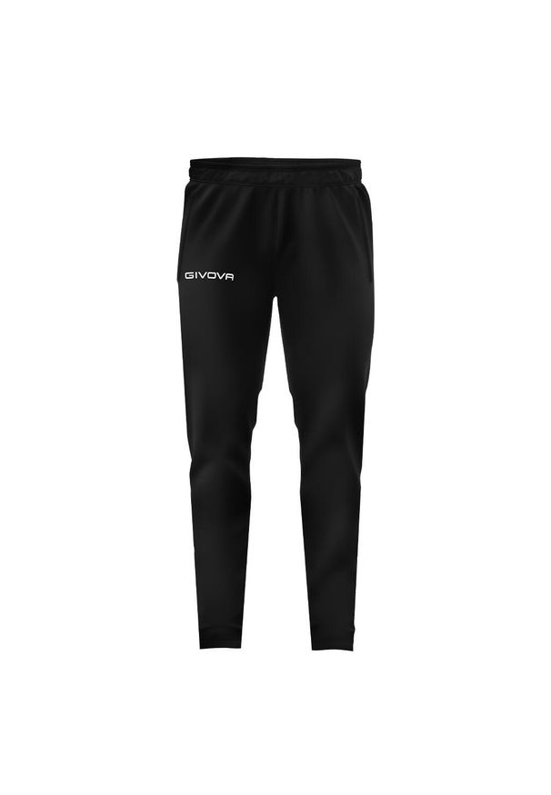 Givova Panta Cuba Polarfleece męskie. Kolor: niebieski. Materiał: polar. Długość: długie