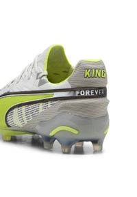Puma - Buty piłkarskie unisex KING ULTIMATE FOREVER FG/AG PUMA. Kolor: szary, zielony, wielokolorowy. Szerokość cholewki: normalna. Sport: piłka nożna